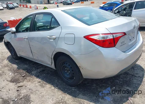 2014 Toyota Corolla Le from USA, damaged, VIN 2T1BURHEXEC224102